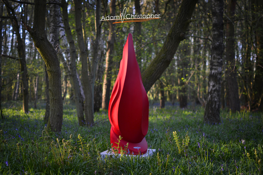 Red flame sculpture Batchwood Adam Christopher (13) - Copy