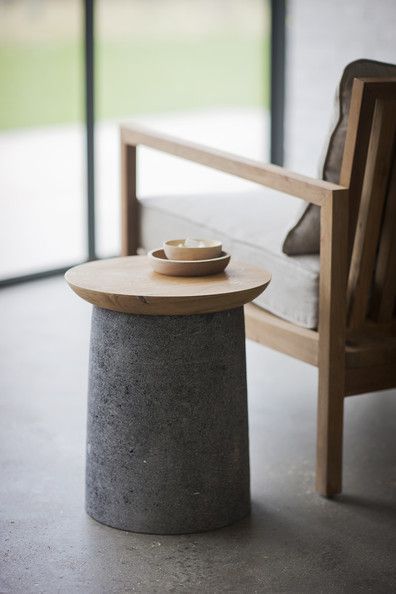 concrete stump table