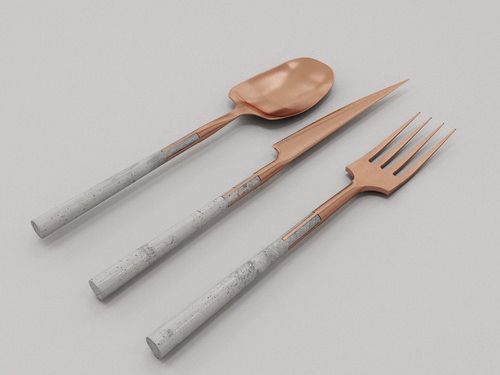cutlery knife and fork