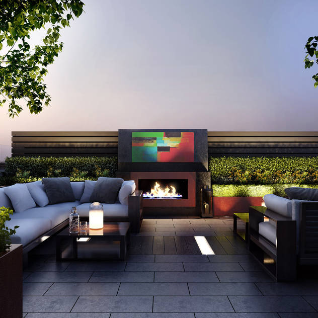 Chelsea Creek - copyright St George Plc: modern Garden by Aralia