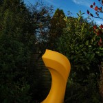 Liquid Silk contemorary art yellow (6)